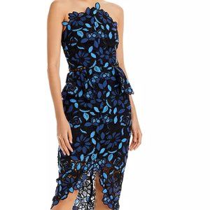 Elliatt Times Dress in Blue Multi
